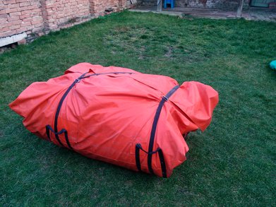 Bag for bouncy castles