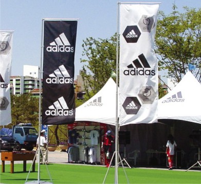 Flagge Adidas