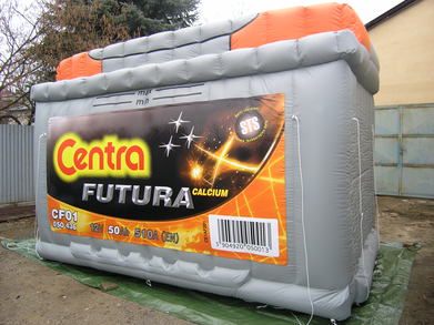 Inflatable battery Centra