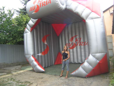 Inflatable Tent Ski Austria