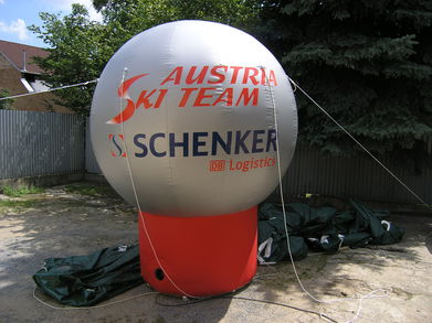 Inflatable Sphere Ski Austria