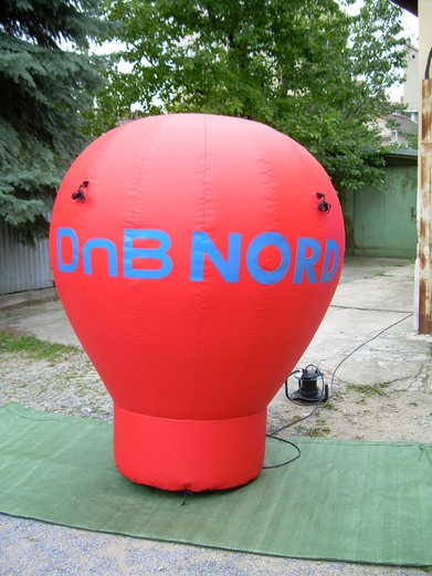 Ilmatäytteiset ilmapallo DNB