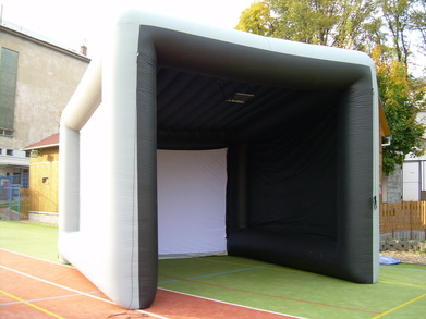 Inflatable screening Golf tent 