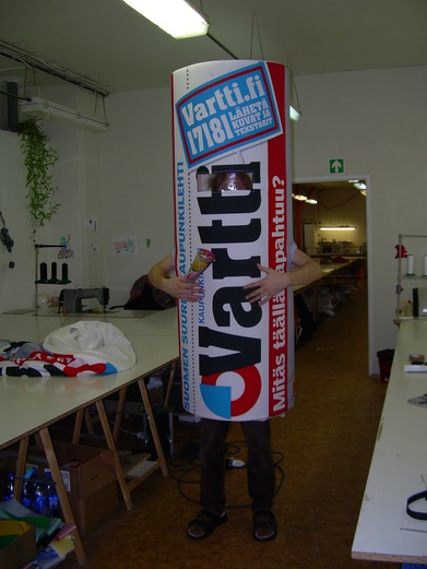 inflatable costume Vartti