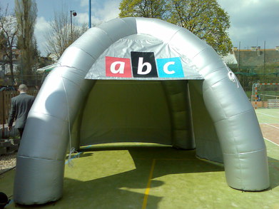 Inflatable tent ABC