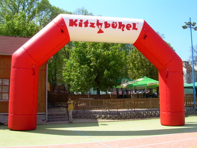 Inflatable arch Kitzbuhel