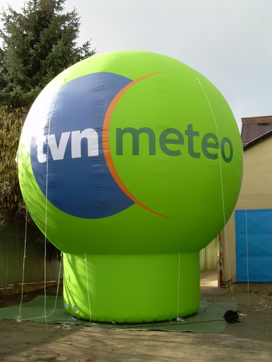 Inflatable sphere TVN