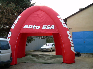 Inflatable tent Auto Esa