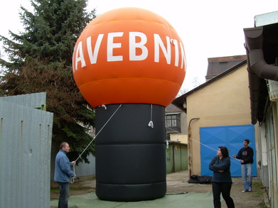 Inflatable sphere Stavebniny