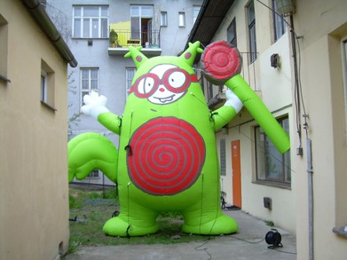 Inflatable mascot Hansu
