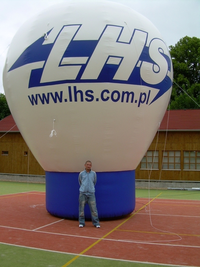Ilmatäytteiset ilmapallo LHS