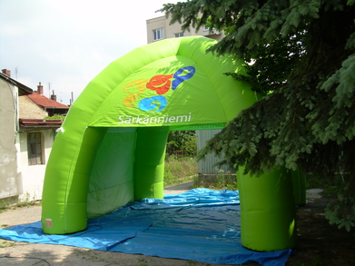 Inflatable tent Sarkanniemi