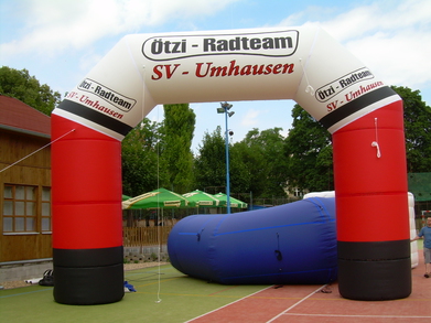 Inflatable arch Otzi