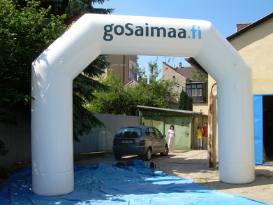 Inflatable arch goSaimma