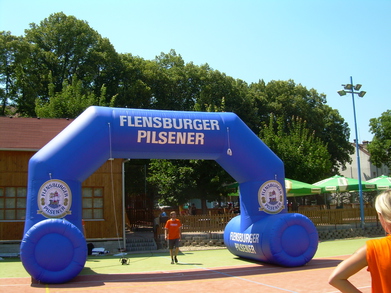 Inflatable arch Flensburger