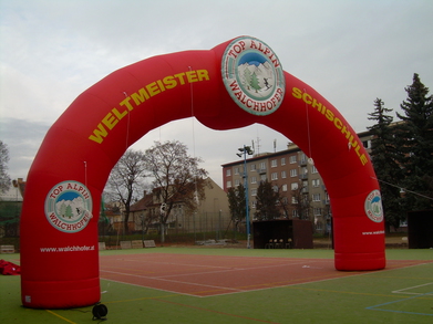 Inflatable arch Walchhofer