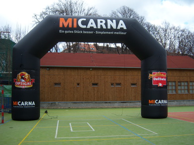 Inflatable arch Micarna