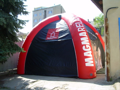 Inflatable tent Izolace Polná