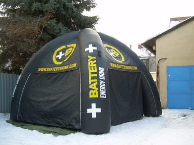 Ilmatäytteiset teltta Battery_2