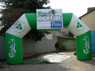 Inflatable arch Carlsberg