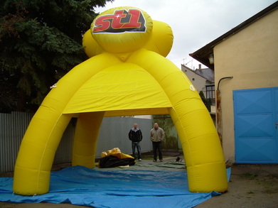 Inflatable tent ST1