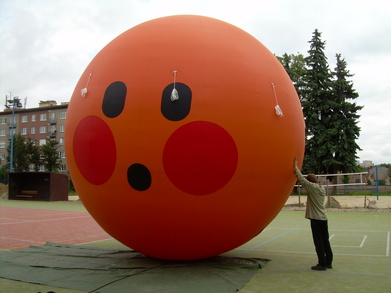 Inflatable sphere Turku