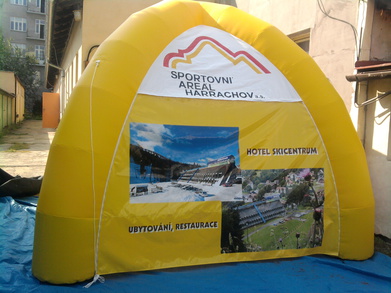Inflatable tent Harachov