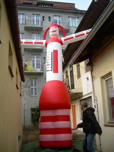 Inflatable mascot Kika
