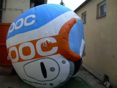 Inflatable helmet POC