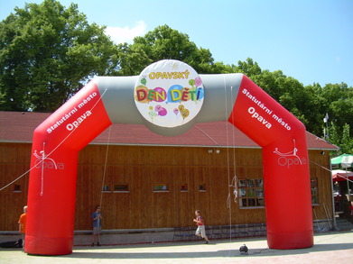Inflatable arch Opava