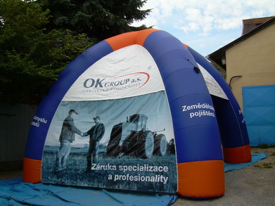 Inflatable tent OK Group