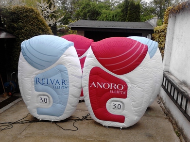 Inflatable inhalator Relvar