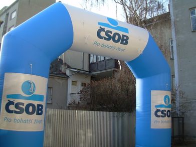 Inflatable Arch ČSOB