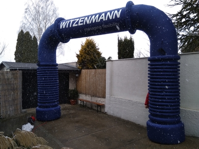 Witzemann inflatable arch