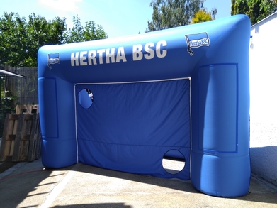 Hertha inflatable goal